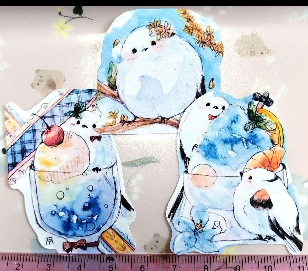 シマエナガ シールセット