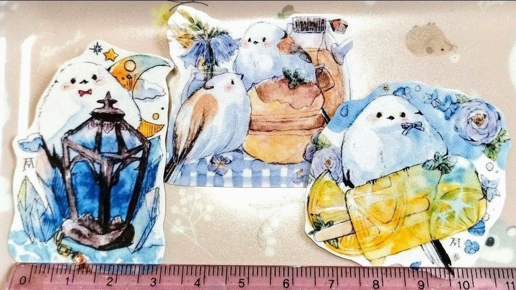 シマエナガ シールセット