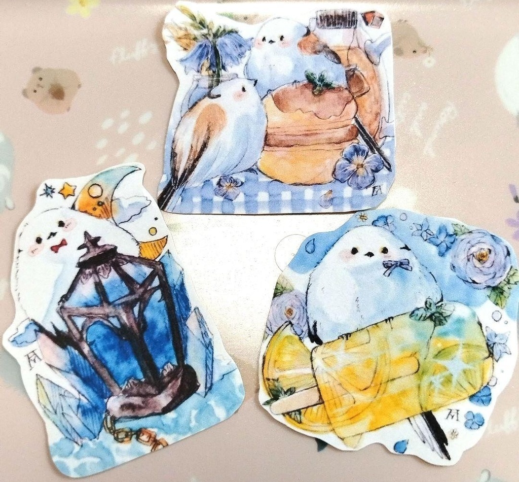 シマエナガ シールセット