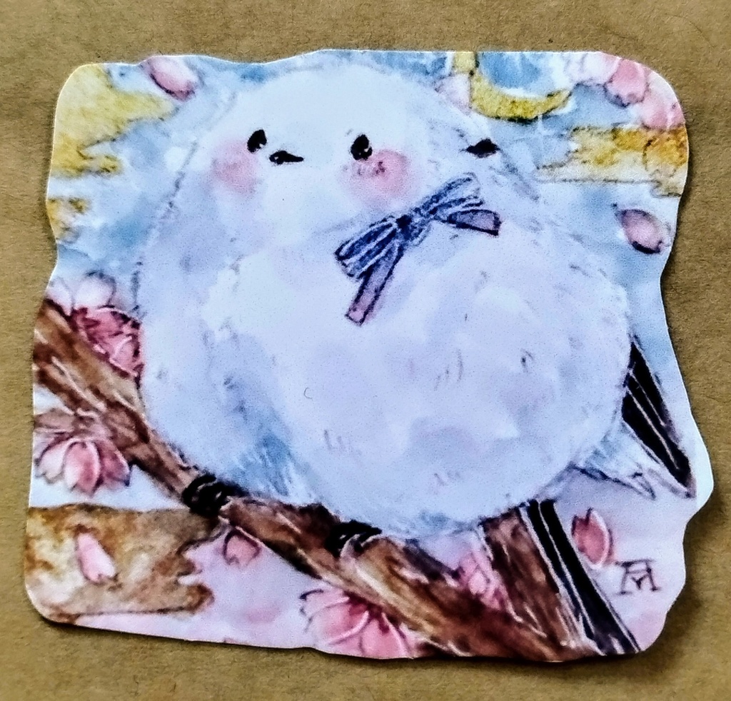 フェレット/シマエナガ シール