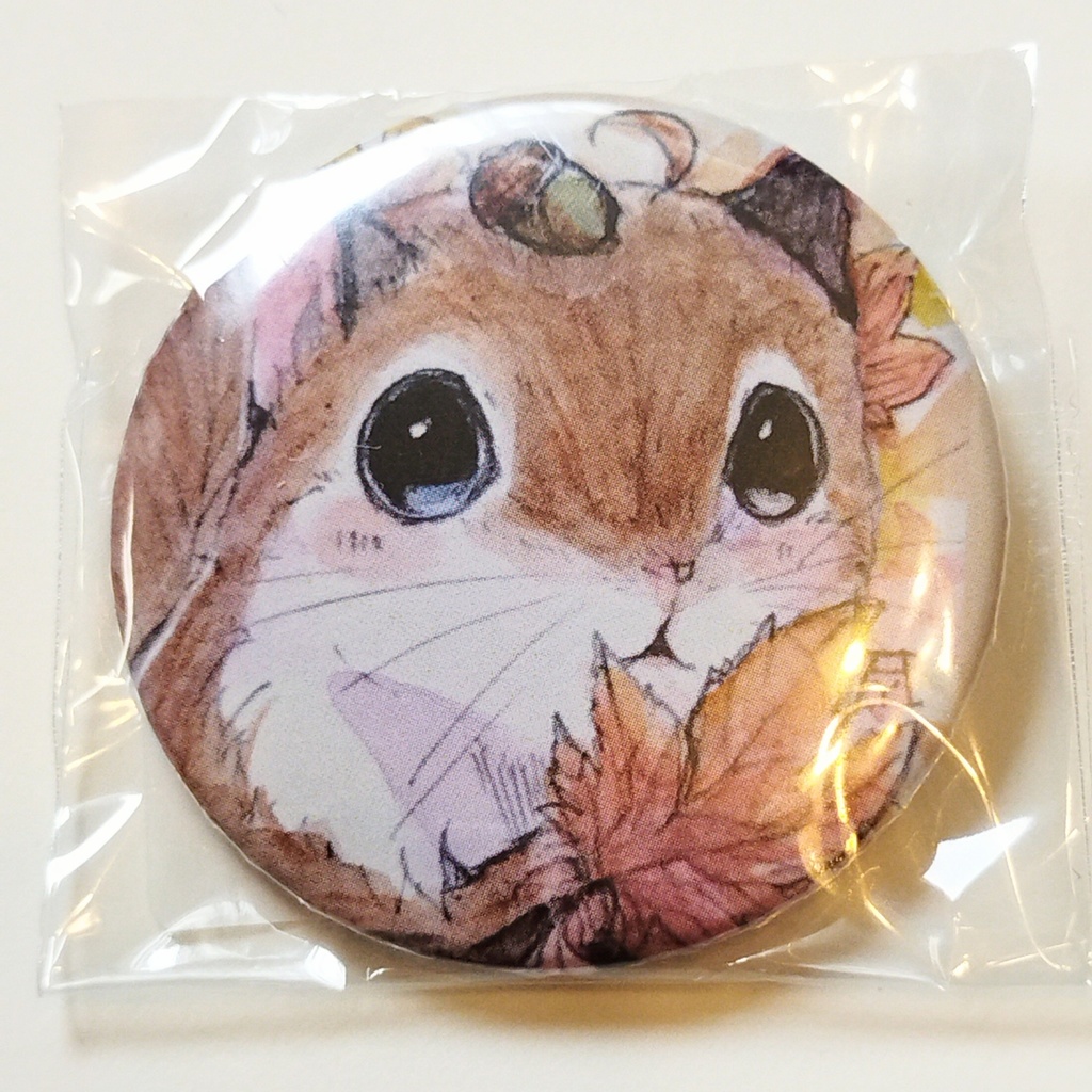 缶バッジ フェレット モモンガ アフリカヤマネ デグー