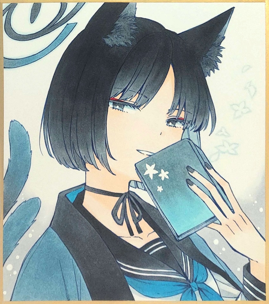 色紙【キキョウ】