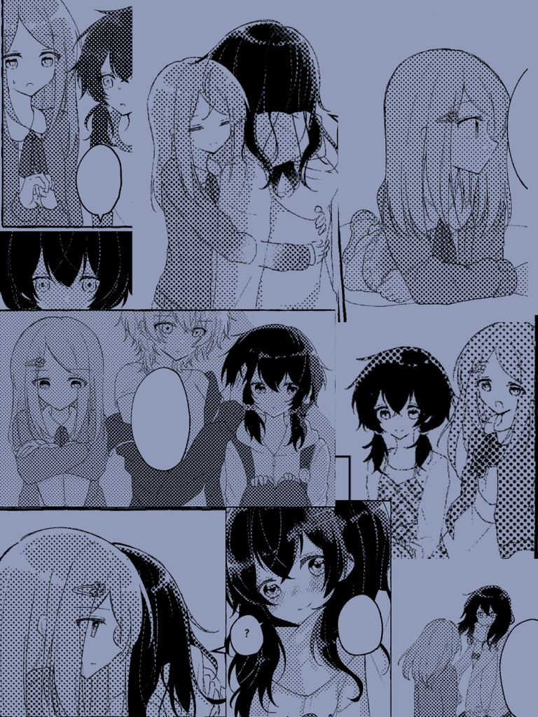 あしあと【創作百合漫画】