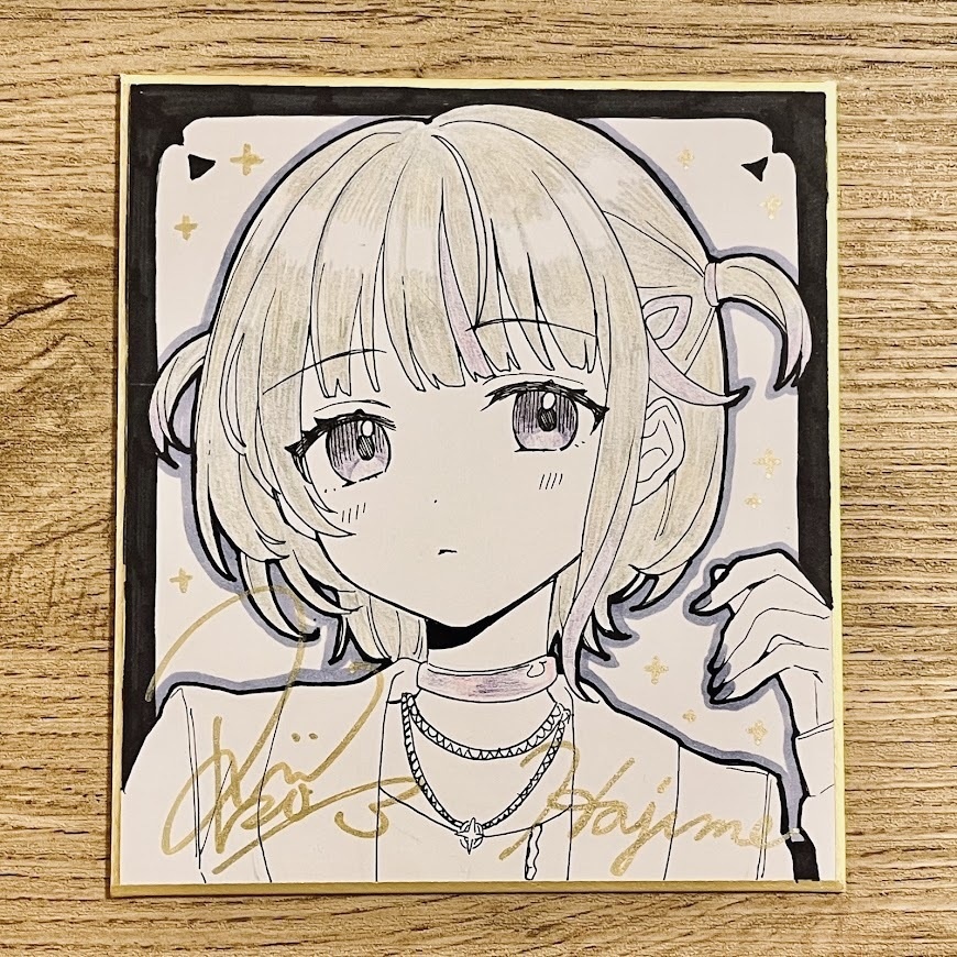 【描き下ろし色紙】ReGLOSS