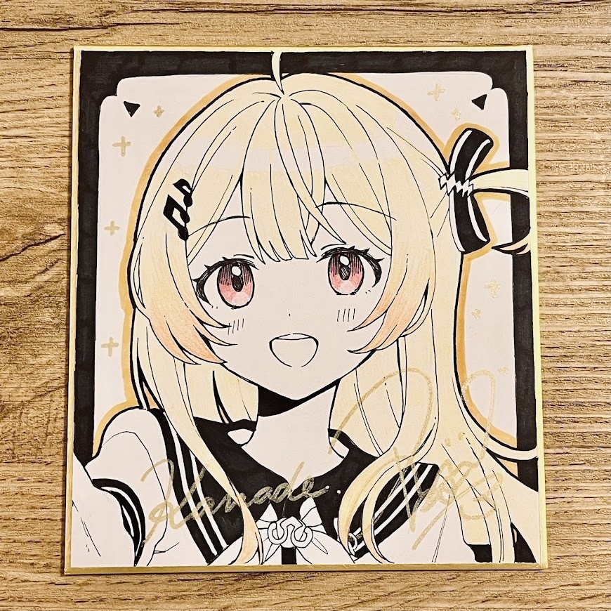 【描き下ろし色紙】ReGLOSS