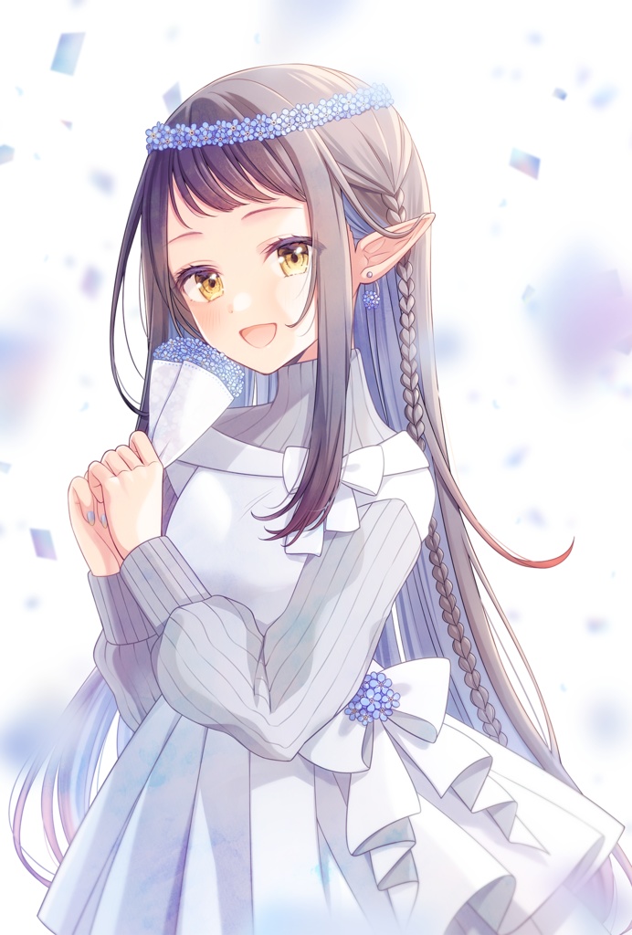 【直筆サイン入り】フレーム付ポストカード ～Forget-me-not～【和崎あこ】