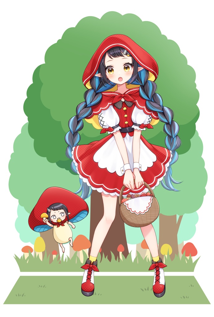 【直筆サイン入り】フレーム付ポストカード ～Forest～【和崎あこ】