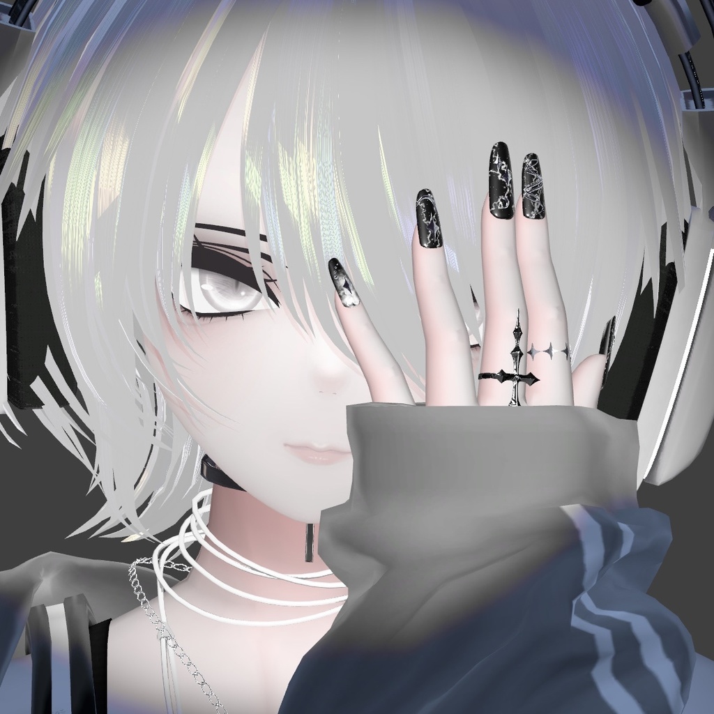 【MA対応アップデート】long star punk nail