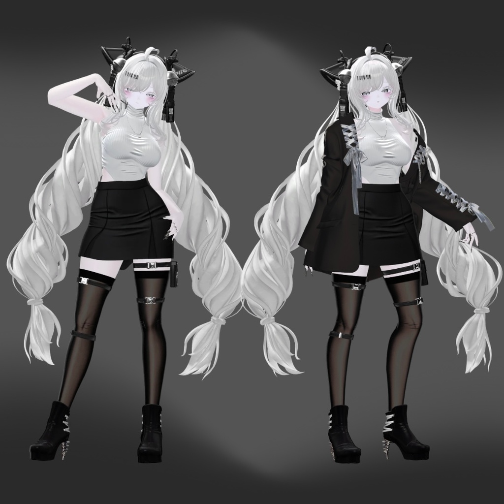 【FREE/無料】POSE SET×12 Model Style_虎の子