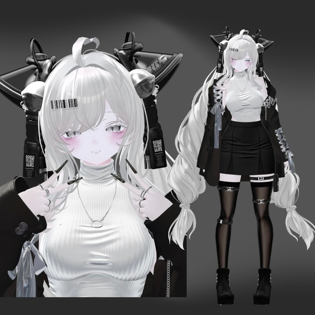 【FREE/無料】POSE SET×12 Model Style_虎の子