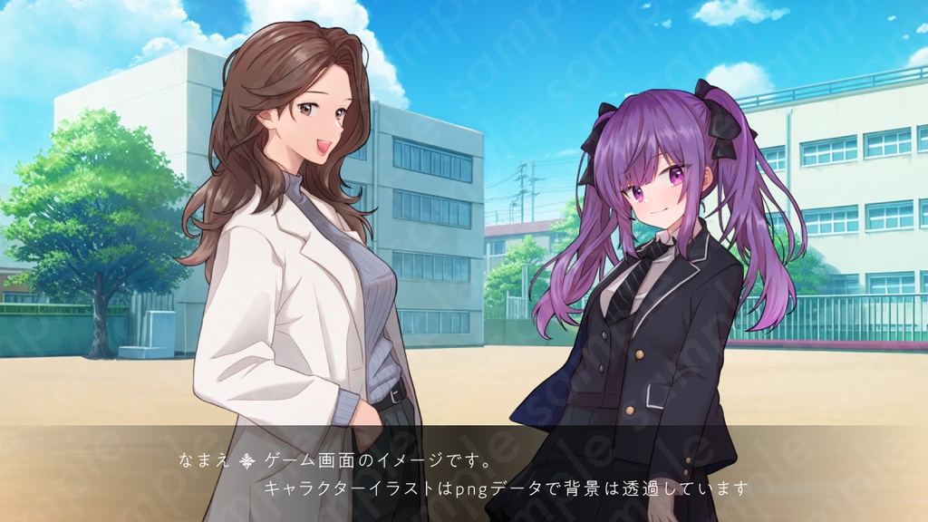 【立ち絵素材】白衣を着た頼れるお姉さん風女性モブキャライラスト・現代・医者・研究員・保健の先生・全身表情5種+α