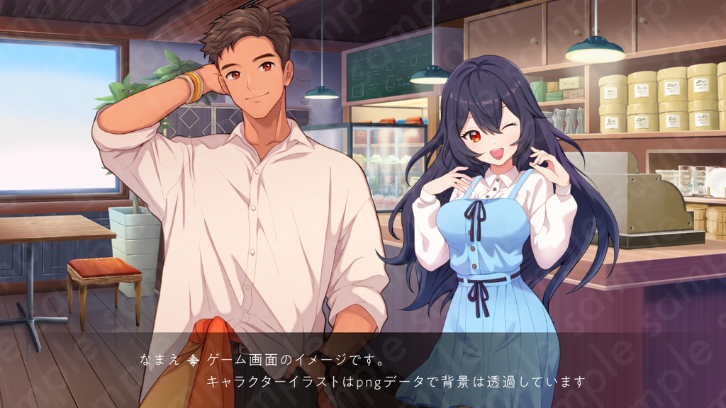 【立ち絵素材】藤宮 麗奈 - 優等生でリーダーシップのある黒髪女子高校生のイラスト・現代・10代・水着姿・私服姿・全身表情11種+α