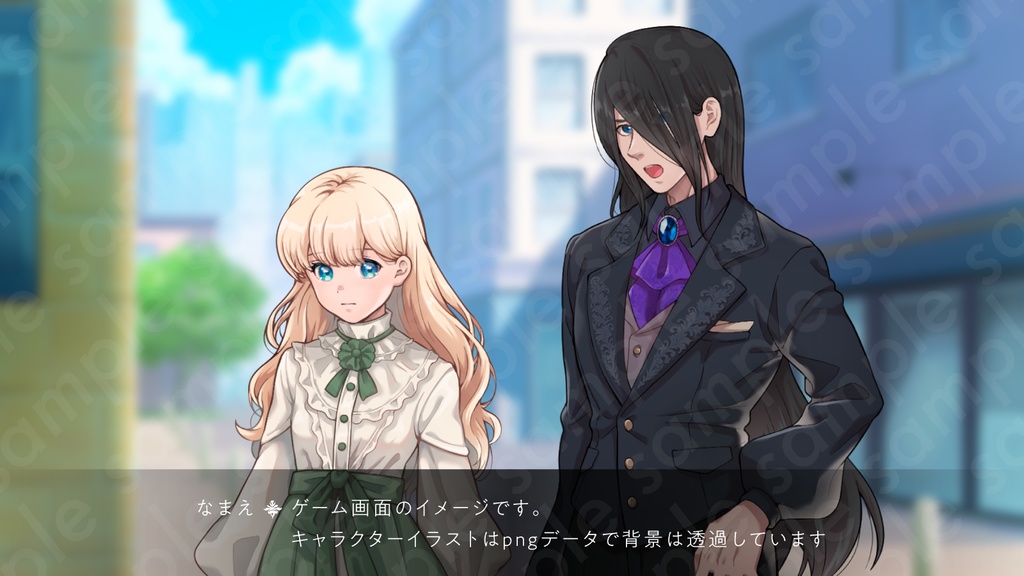 【立ち絵素材】ファンタジー貴族風の男性キャラ・表情13種×5種髪型