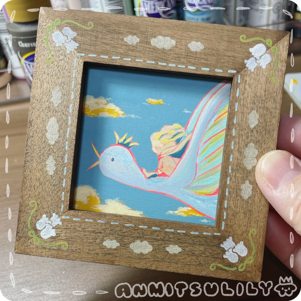 【一点物アート】「とぶ」