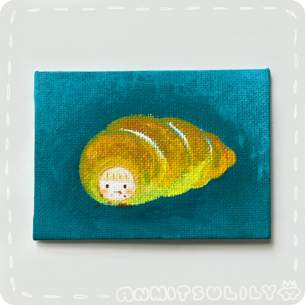 【一点物アート】チョココロネちゃん