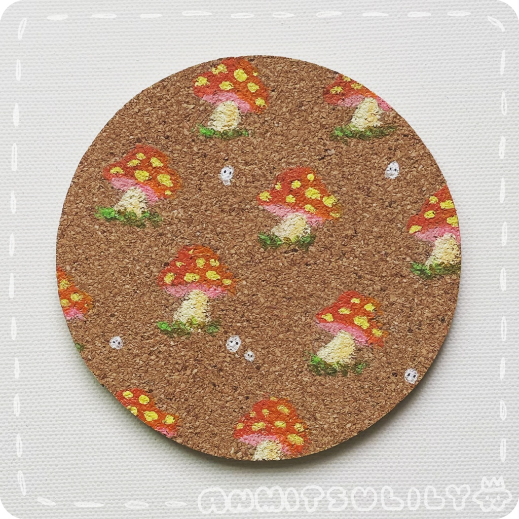 【一点物アート】きのことキノコの妖精