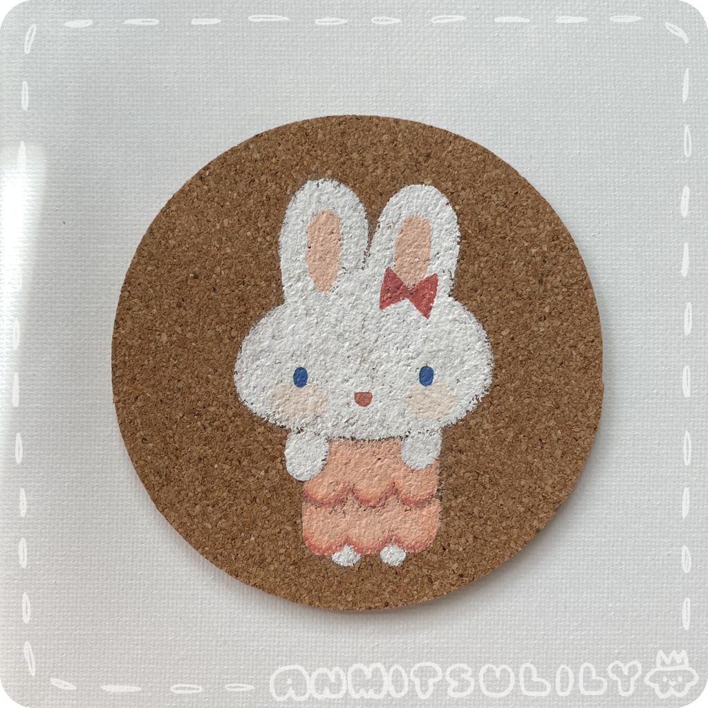 【一点物アート】うさぎちゃん