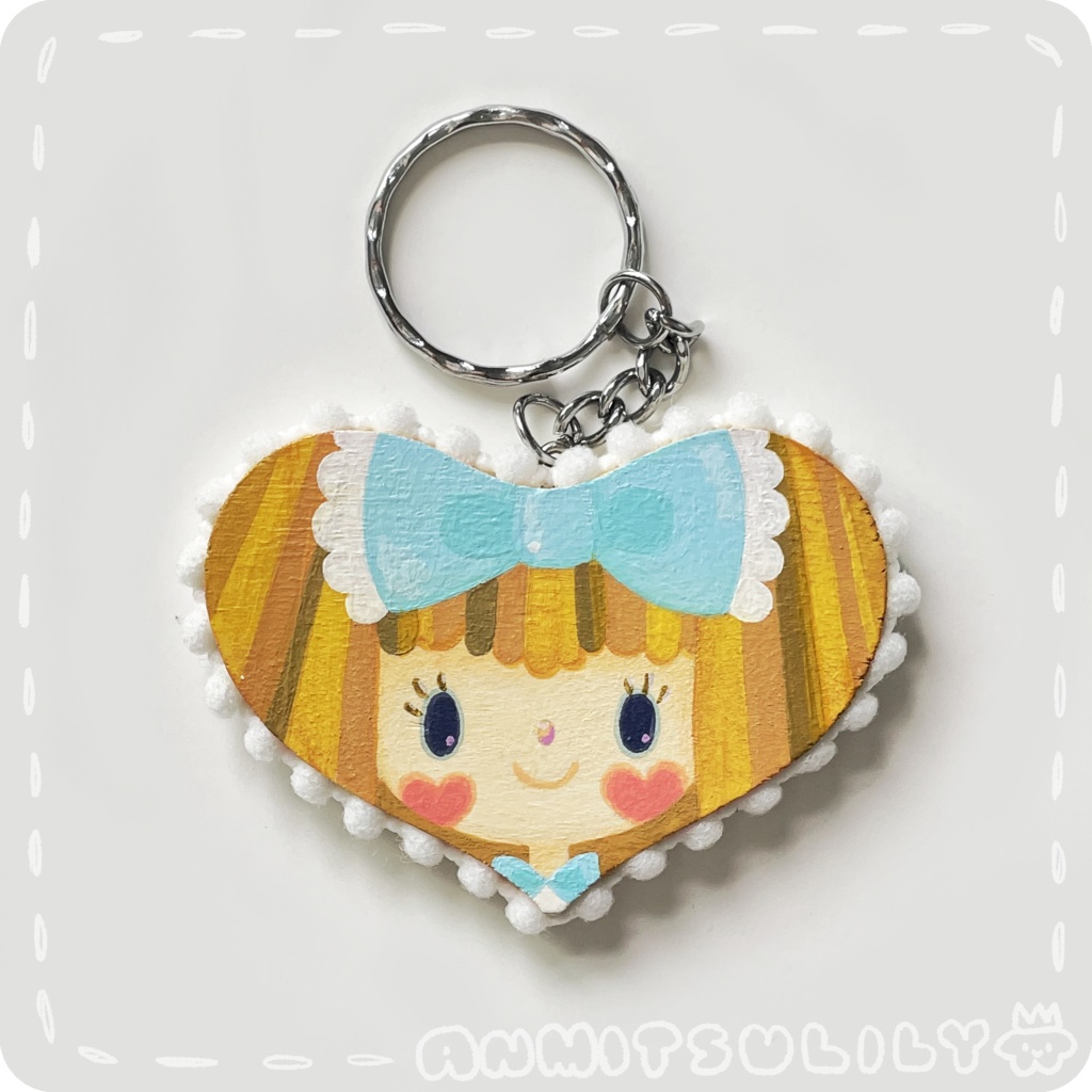 【一点物アイテム】アリスのハートストラップ