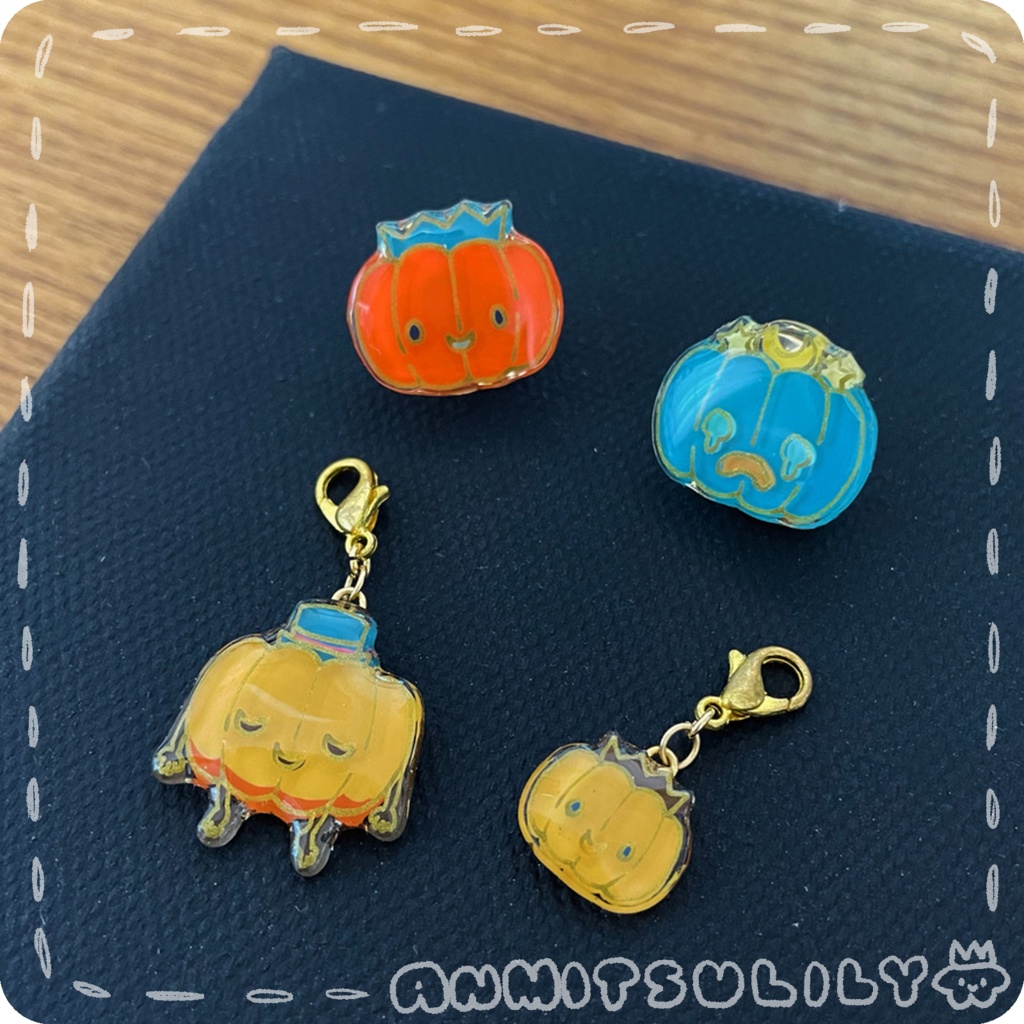 【一点物アイテム】エブリデーハロウィン！ブローチ・チャーム(全４種）