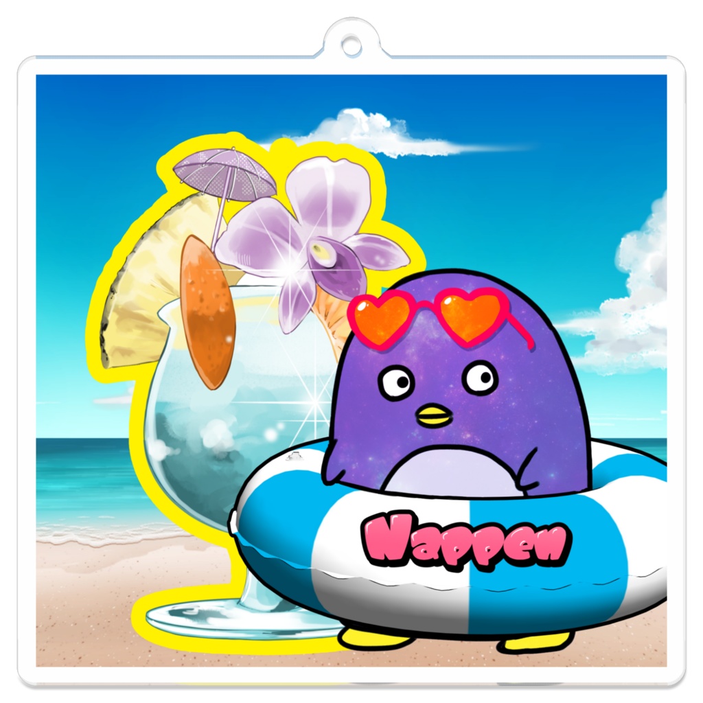 なっペンアクキー