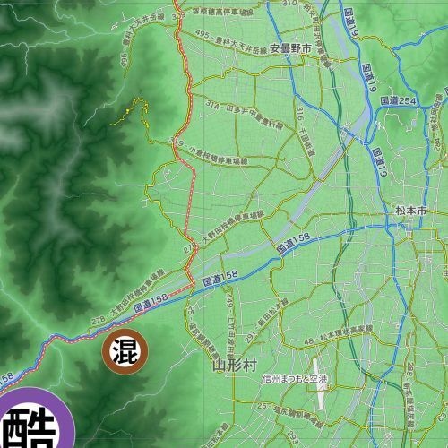 快走&回避 攻略マップ 群馬甲信越北陸編 2026春(と2025春)!完成記念セール!