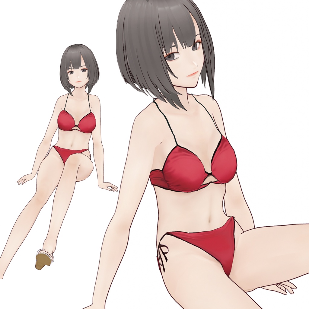 【Vroid衣装】RM22 水着（ビキニ）