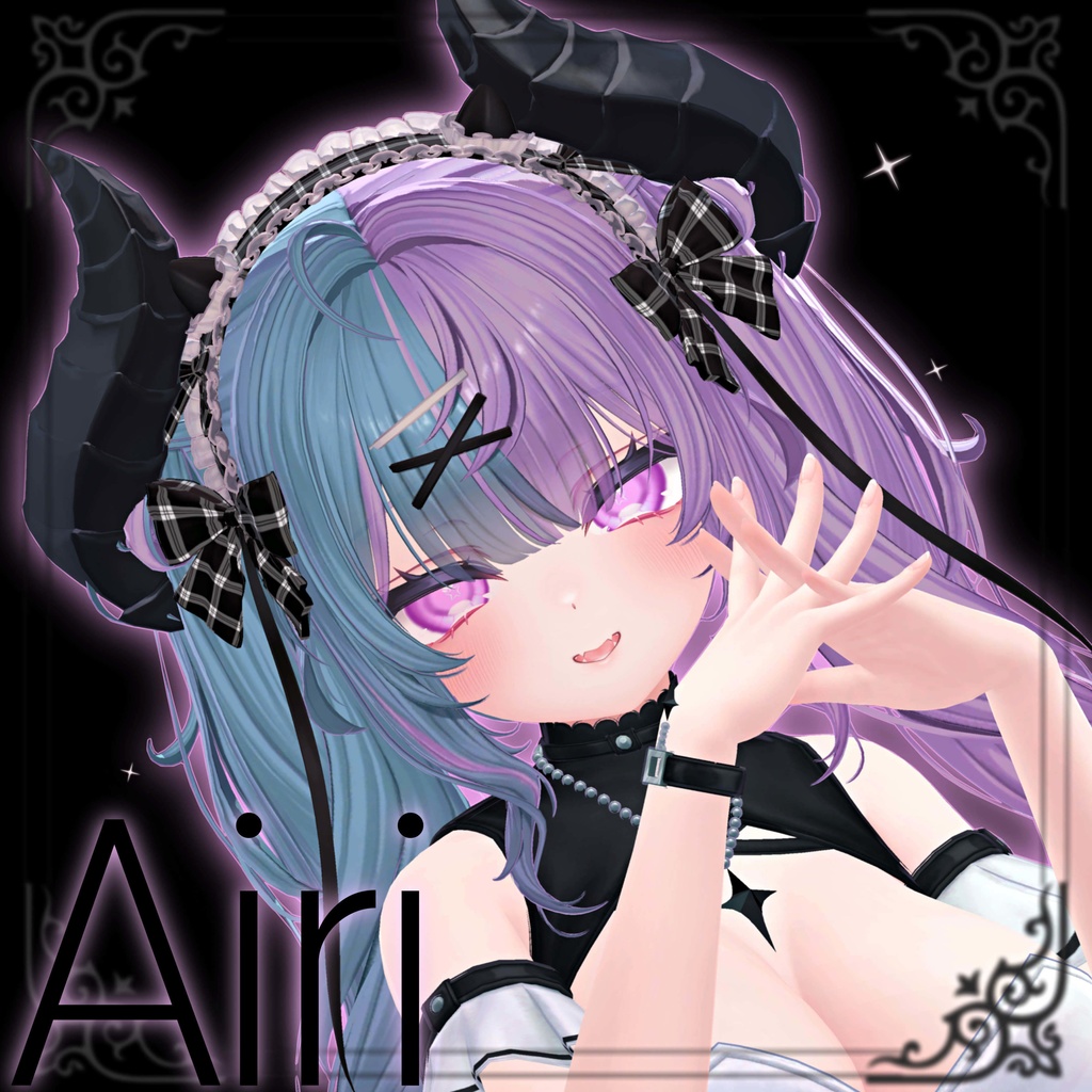 【複数アバター対応アイテクスチャ】FAINT STAR-EYE TEXTUR