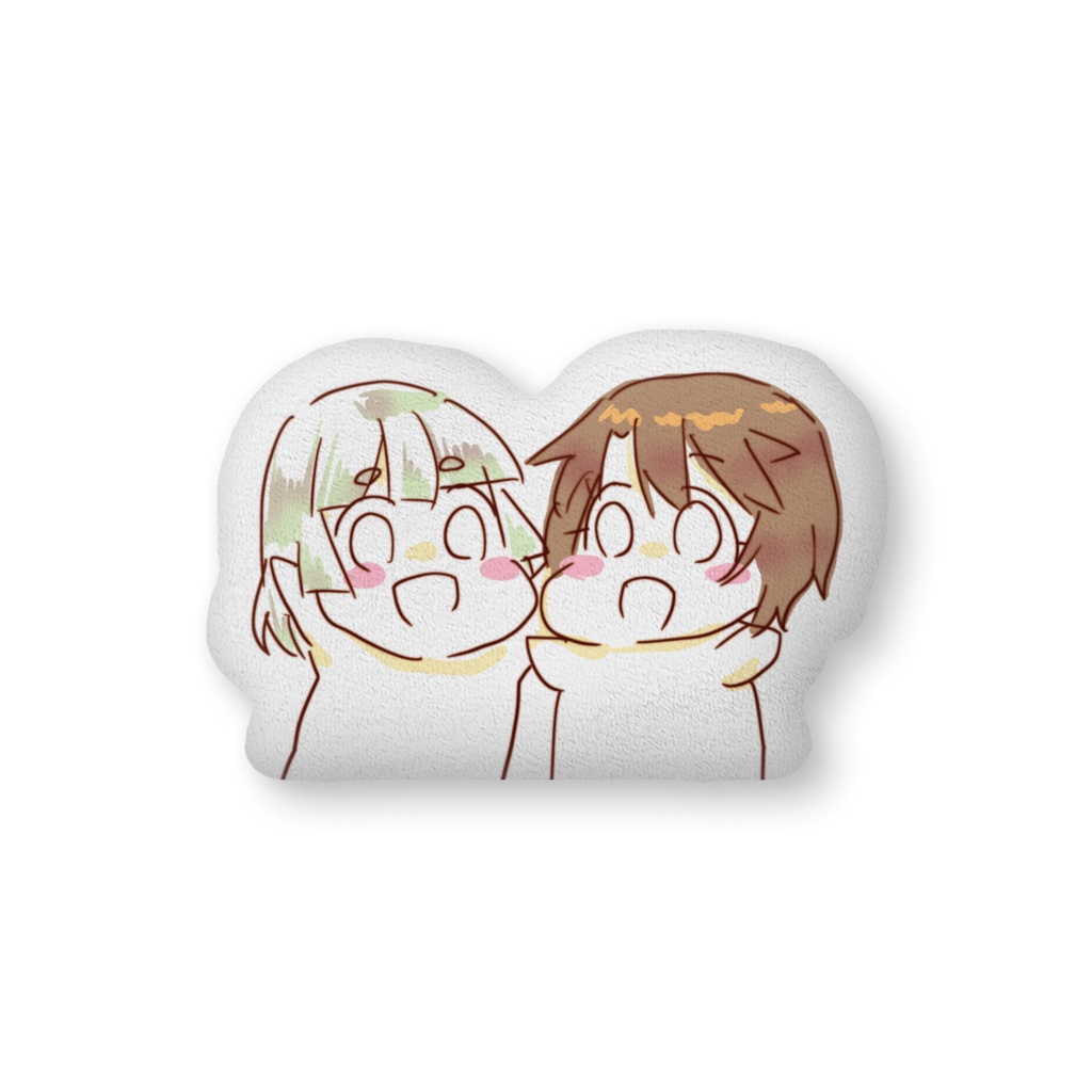 クッション　ほよほよたち