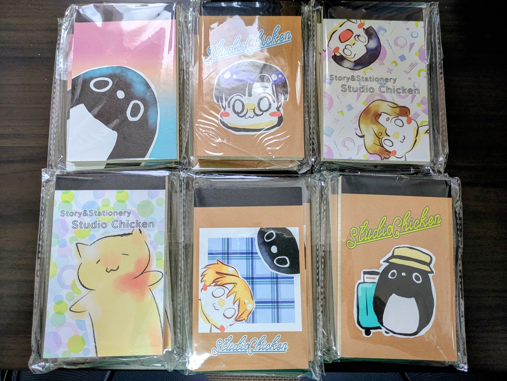 アデルさまなどメモパッド【一次創作、A7、80枚リサイクル素材】