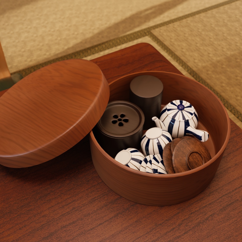 和室用茶器セット