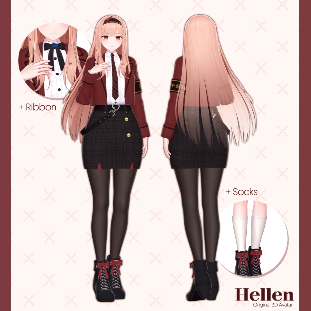 オリジナル3Dモデル「ヘレン」