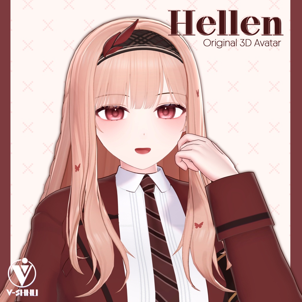 オリジナル3Dモデル「ヘレン」