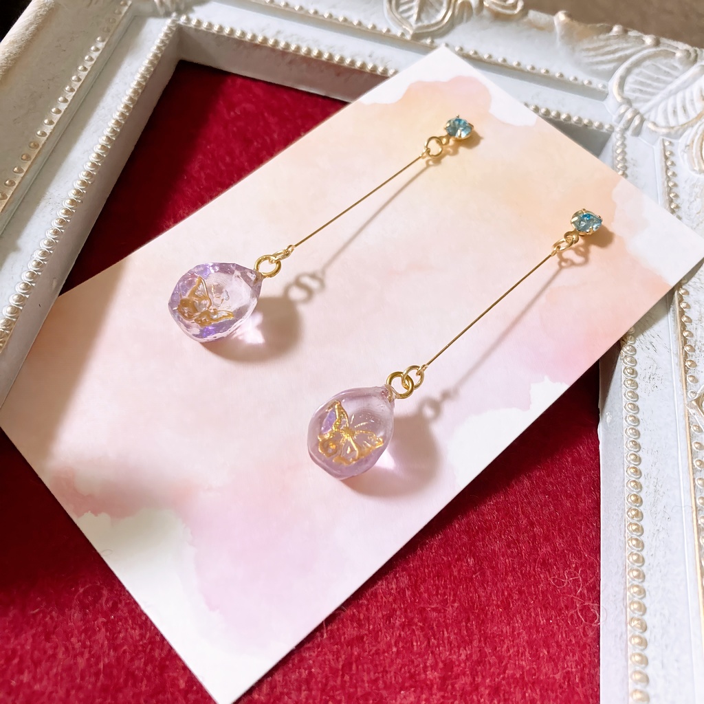ニ葉 つくし　ピアス(イヤリング)