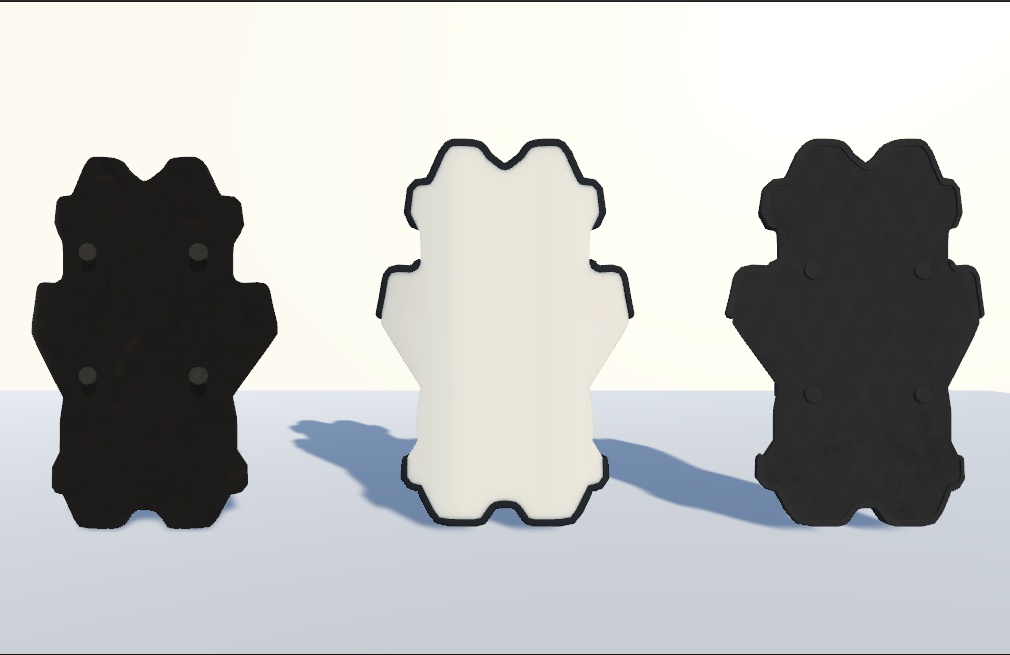 【3Dモデル】Bulletproof Shield