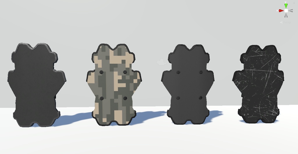 【3Dモデル】Bulletproof Shield