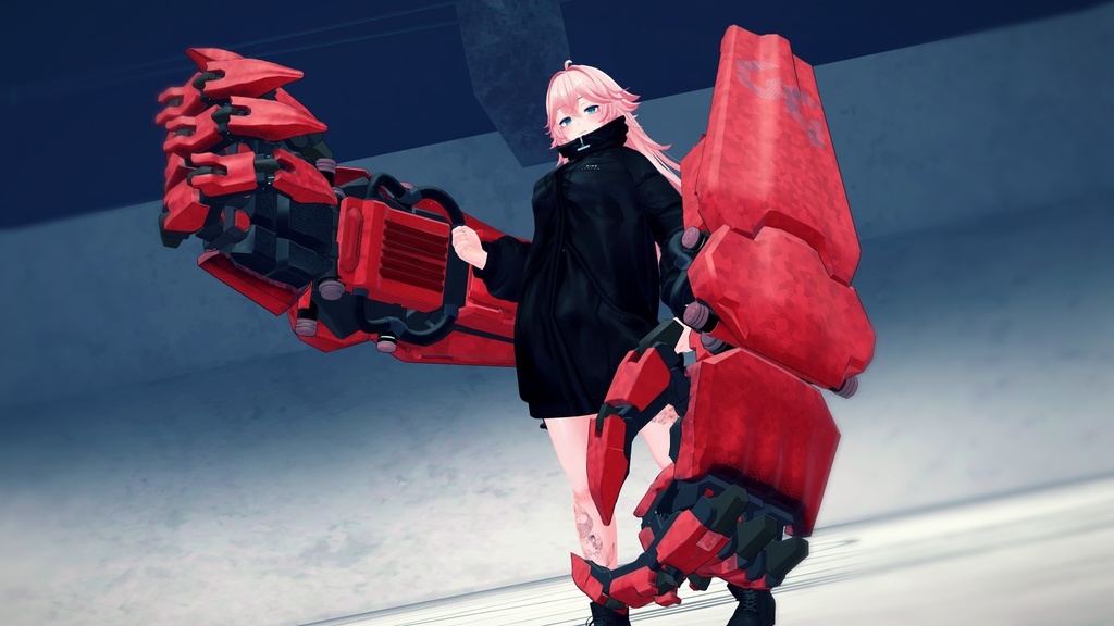 3Dモデル Destructive device