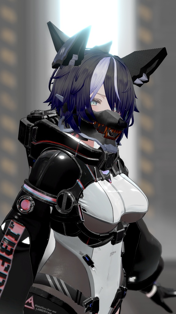 3Dモデル WolfMask