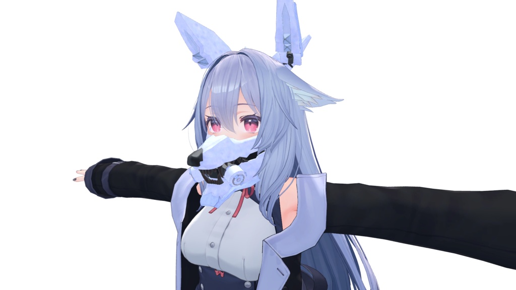 3Dモデル WolfMask