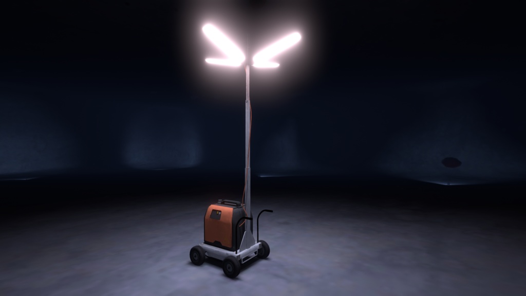屋外投光器/Outdoor floodlight【VRChat想定】