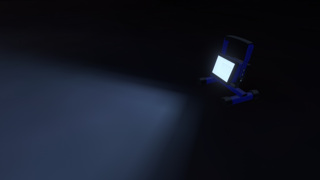 屋外投光器/Outdoor floodlight【VRChat想定】