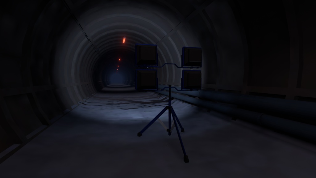 屋外投光器/Outdoor floodlight【VRChat想定】