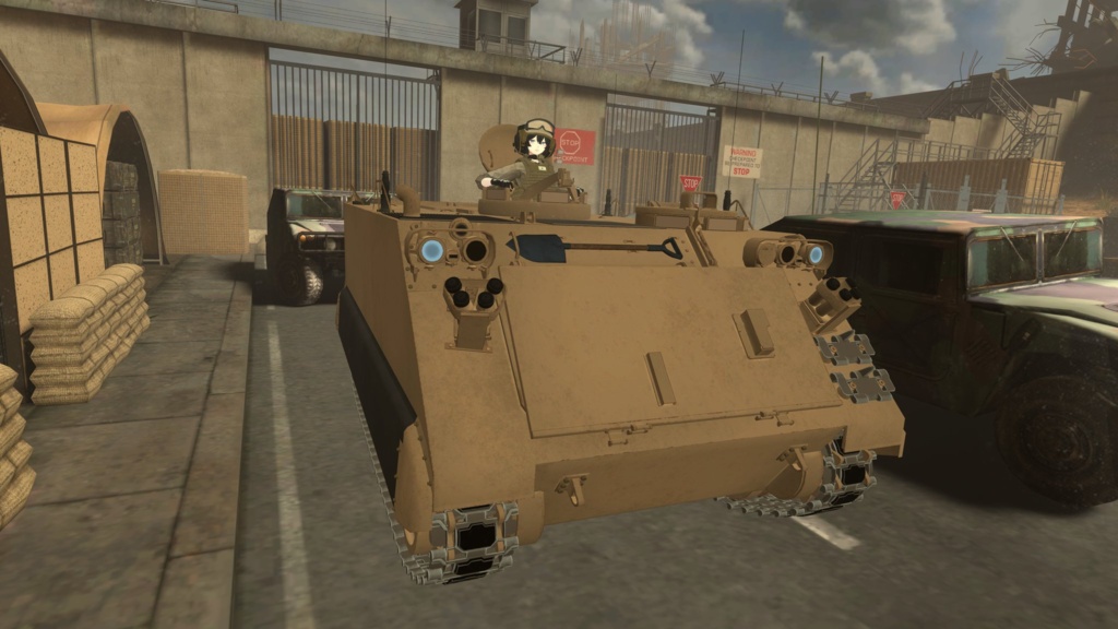 【3Dモデル】APC-装甲人員輸送車