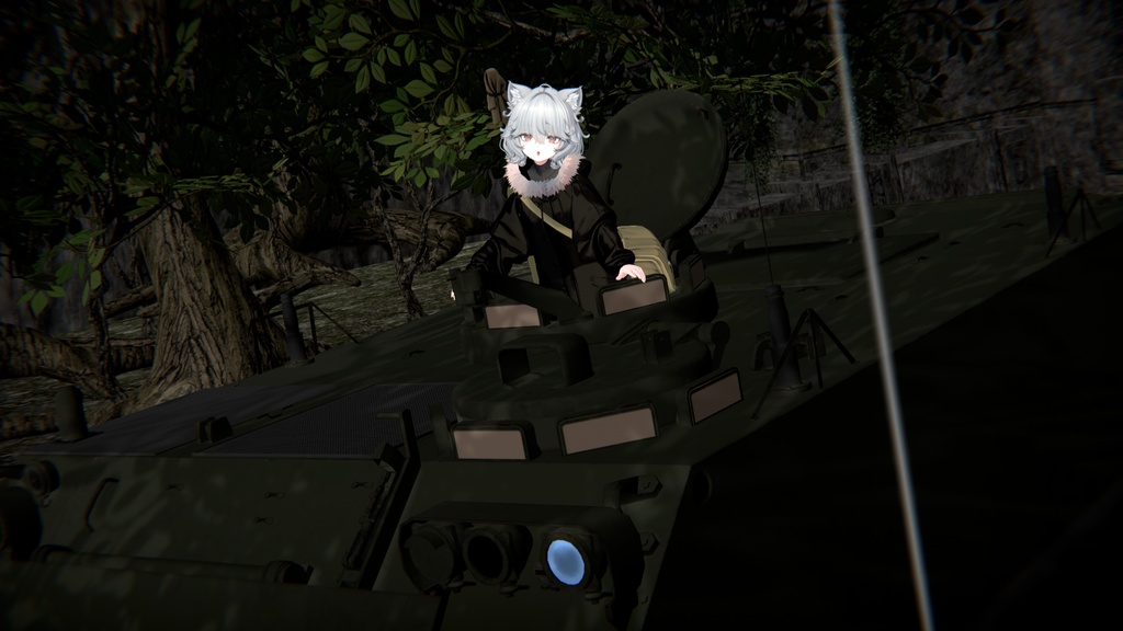 【3Dモデル】APC-装甲人員輸送車