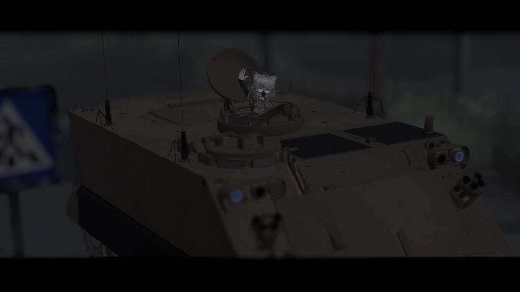 【3Dモデル】APC-装甲人員輸送車