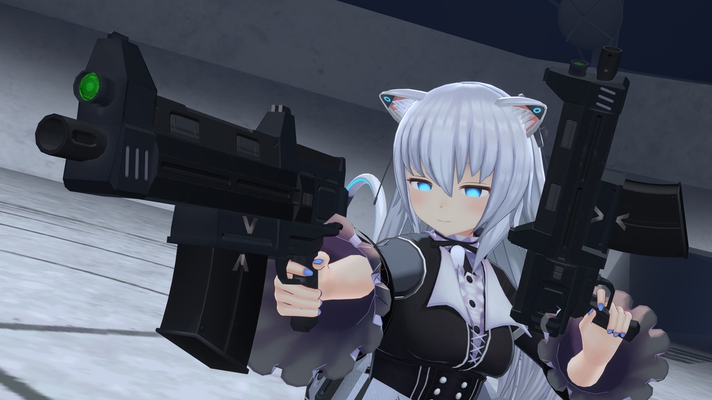 【3Dモデル】脚部パーツ/武器セット01