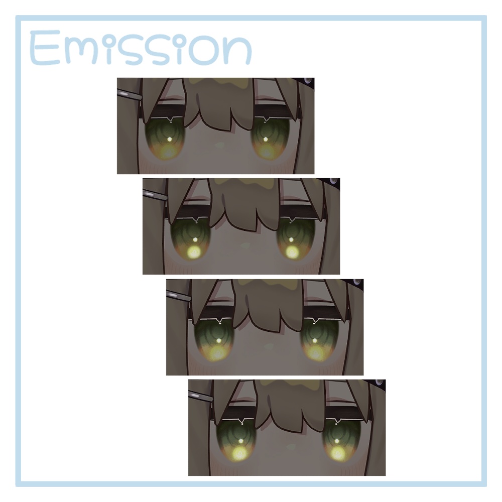 「Kipfel キプフェル専用」 / COLORED PENCIL EYE TEXTURE 色鉛筆アイテクスチャ