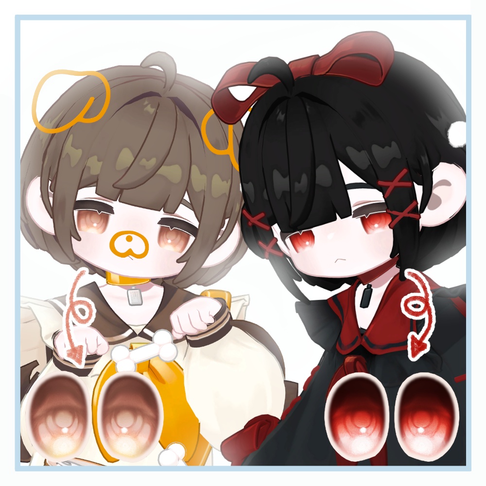 「Kipfel キプフェル専用」 / COLORED PENCIL EYE TEXTURE 色鉛筆アイテクスチャ