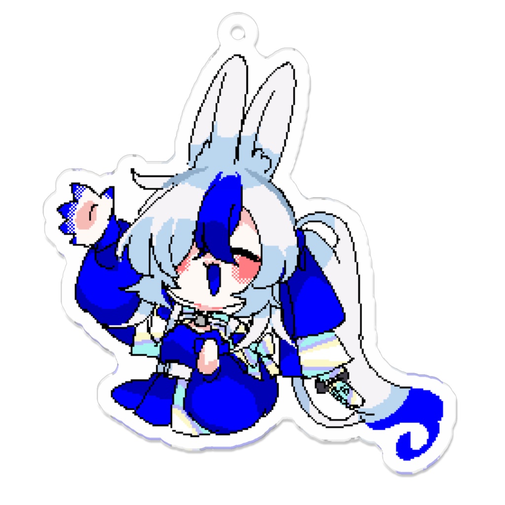 ドットなしおからキーホルダー