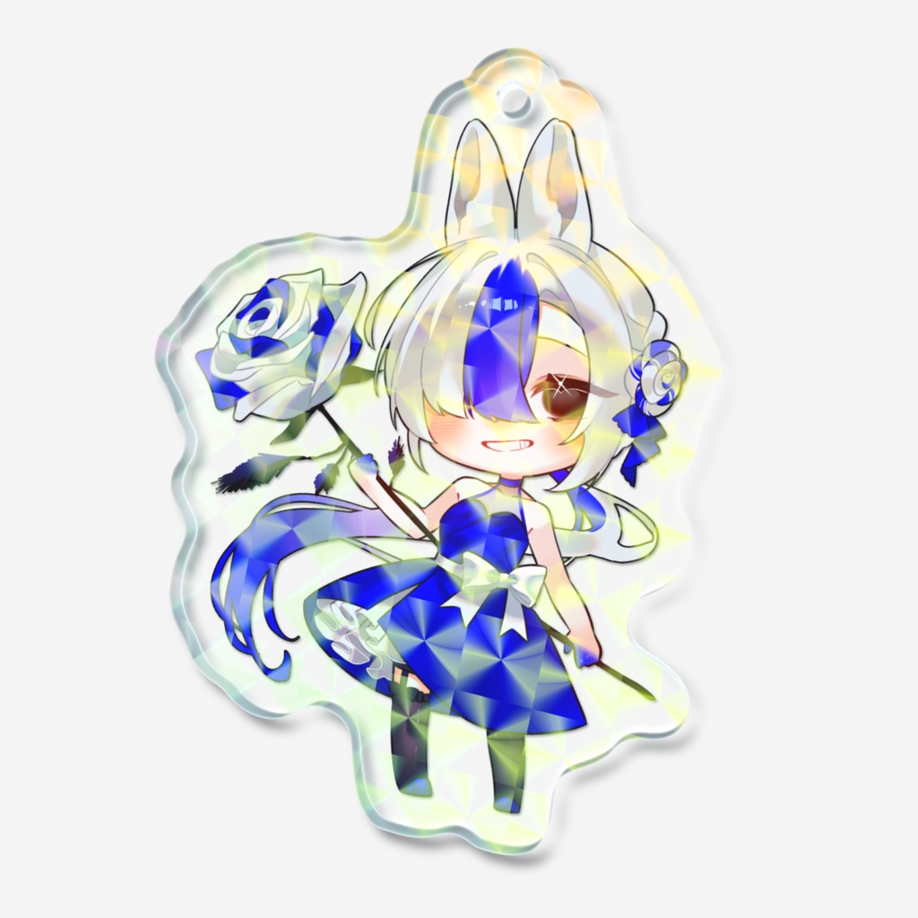 【1.5周年】キラキラ✨アクリルキーホルダー【塩辛つまむ】