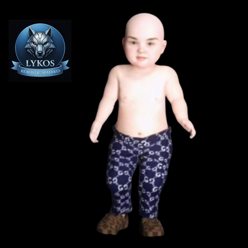 Hyper-Realistic 3D Baby Avatar